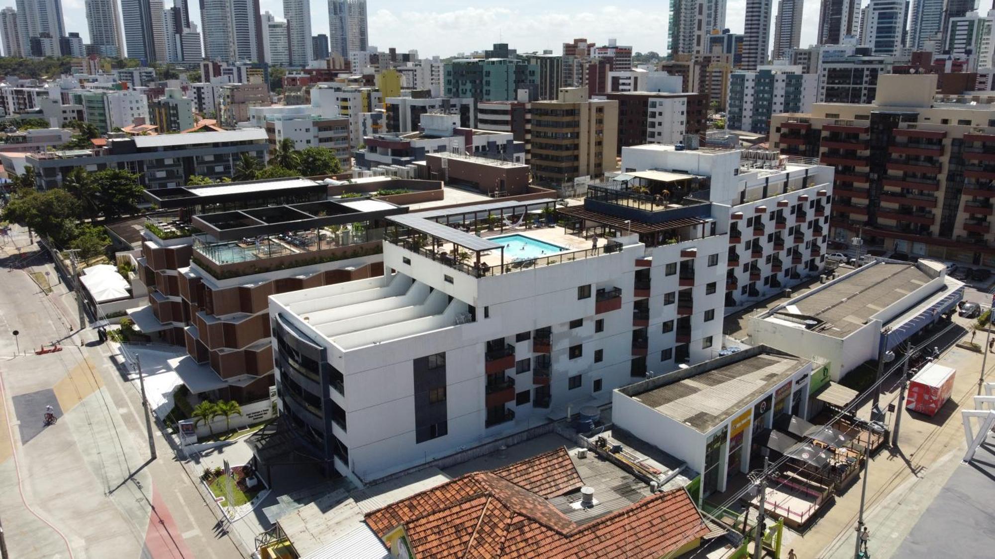 Apartament Flat A Beira Mar Na Orla De Cabo Branco João Pessoa Zewnętrze zdjęcie
