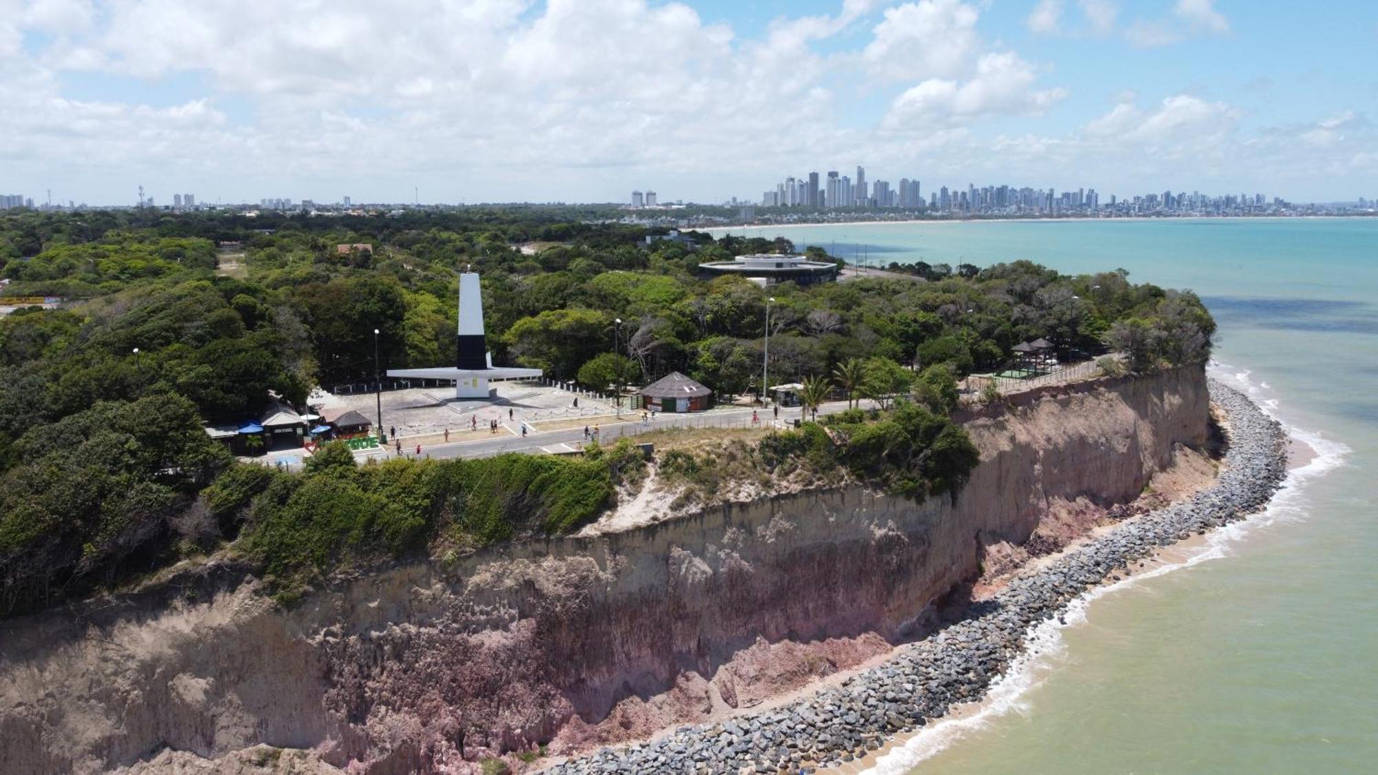 Apartament Flat A Beira Mar Na Orla De Cabo Branco João Pessoa Zewnętrze zdjęcie