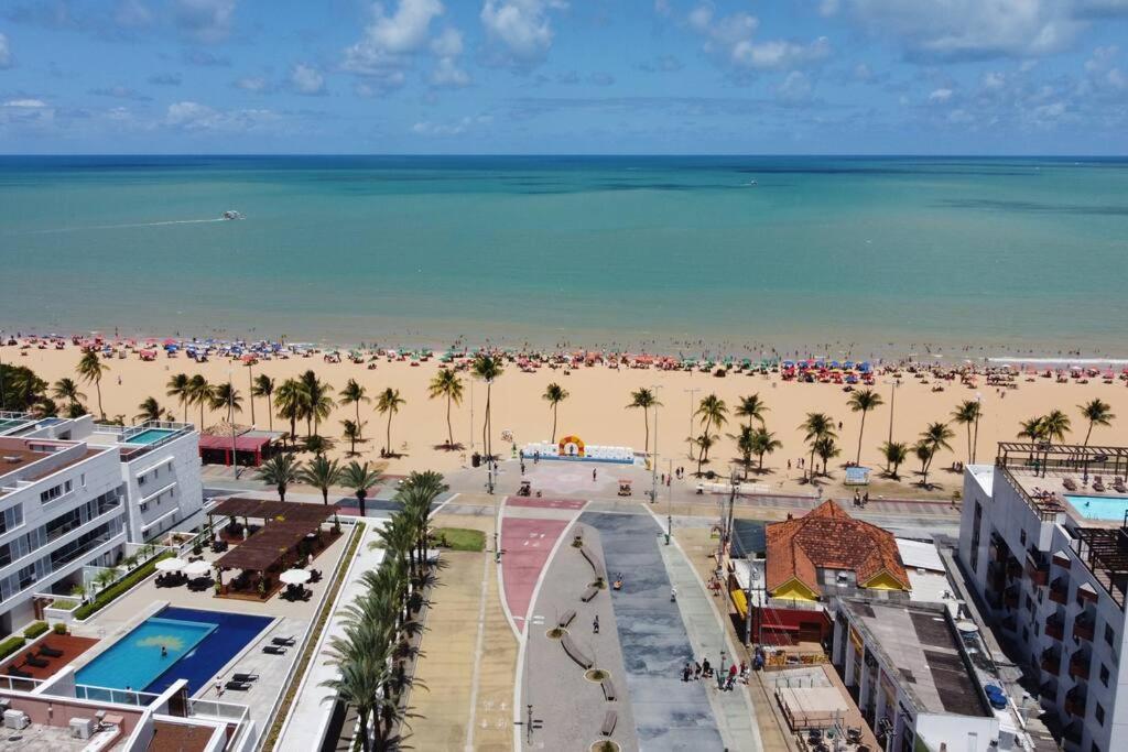 Apartament Flat A Beira Mar Na Orla De Cabo Branco João Pessoa Zewnętrze zdjęcie