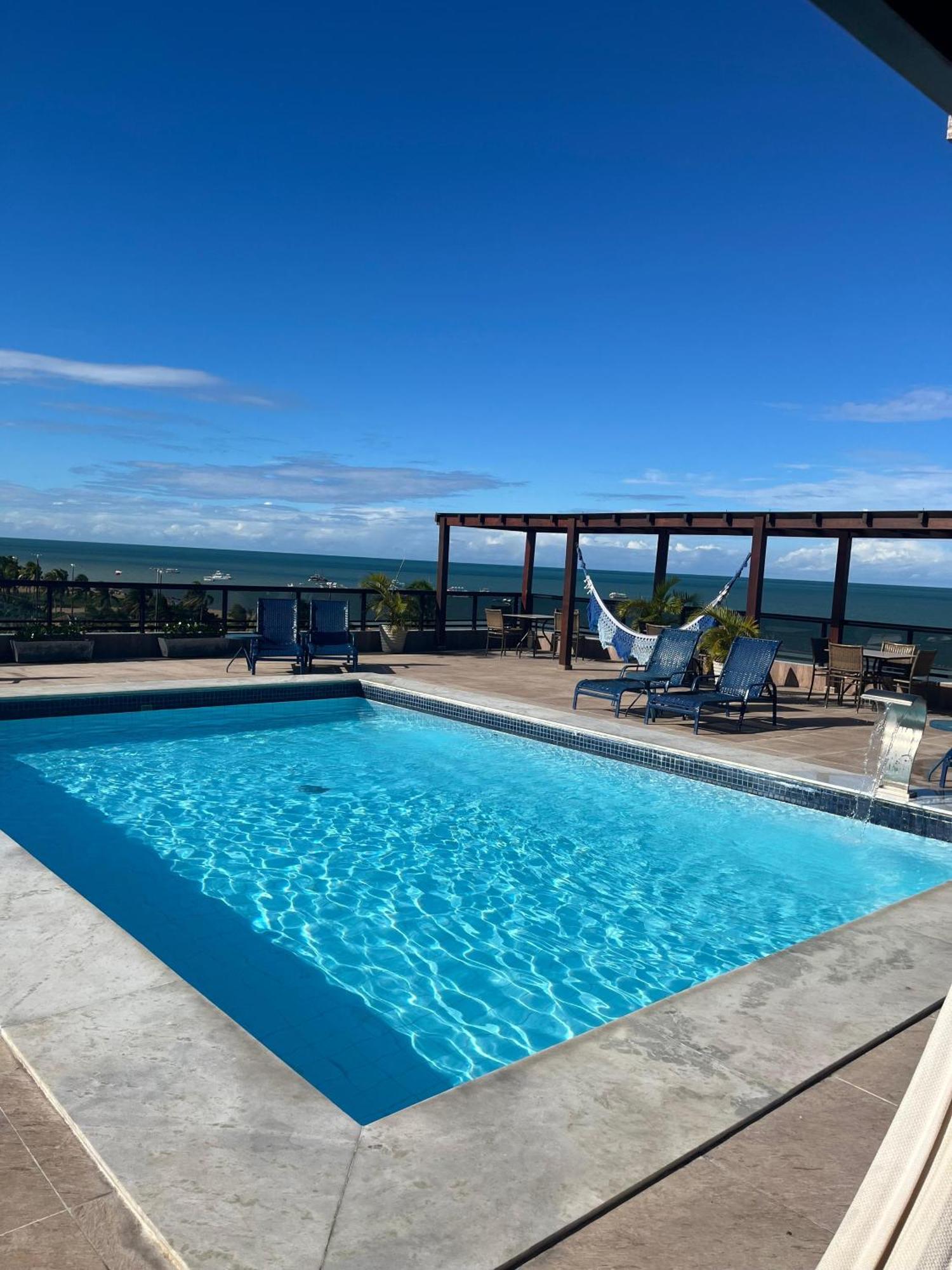 Apartament Flat A Beira Mar Na Orla De Cabo Branco João Pessoa Zewnętrze zdjęcie
