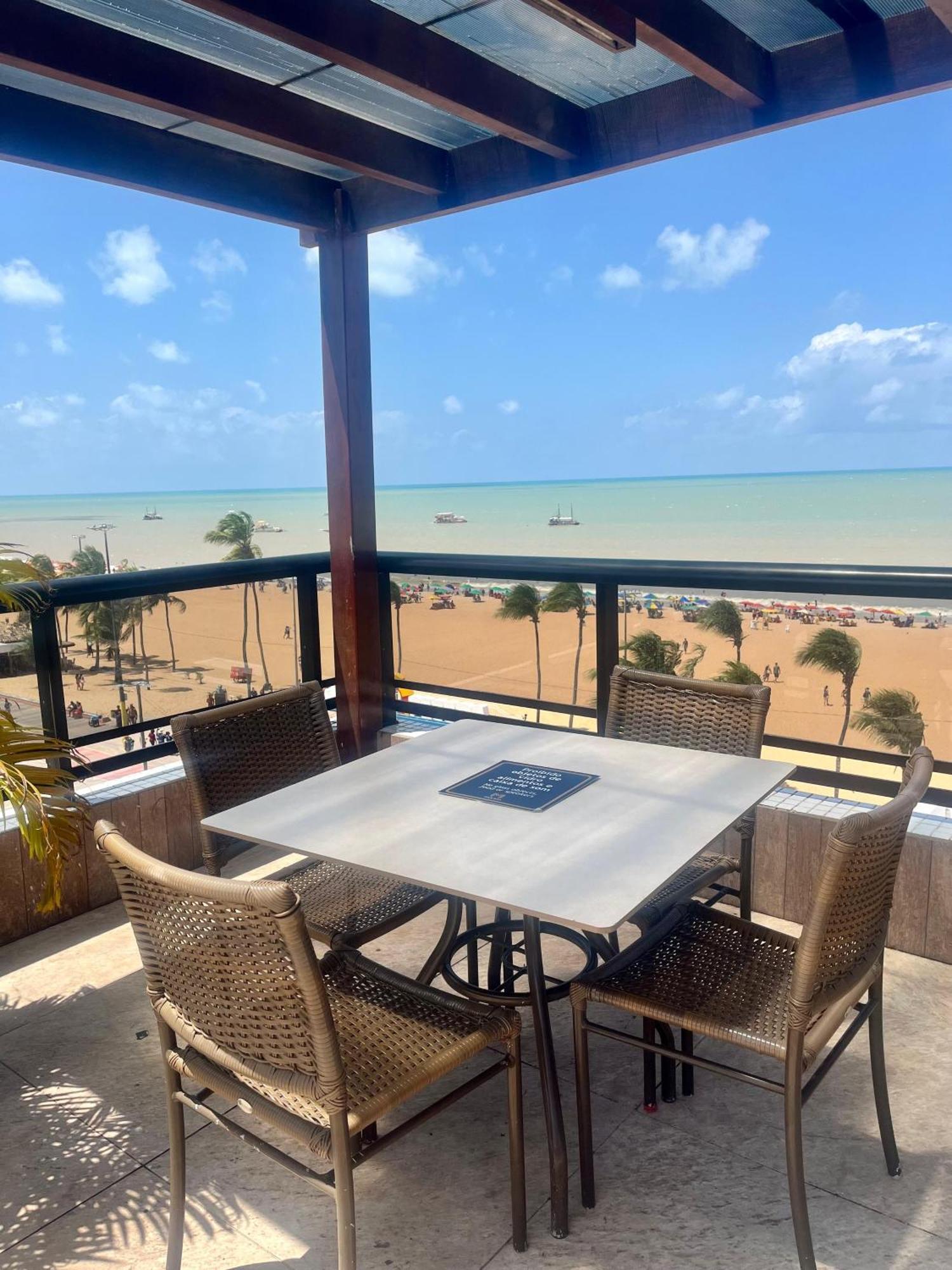 Apartament Flat A Beira Mar Na Orla De Cabo Branco João Pessoa Zewnętrze zdjęcie
